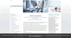 Desktop Screenshot of implant24.com